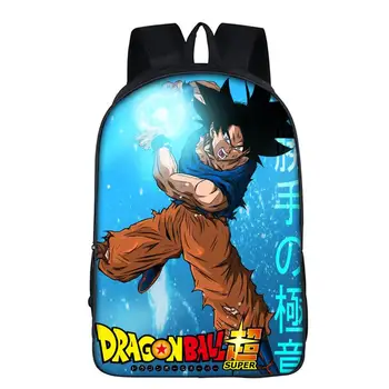 

Japanese Anime Dragon Ball Z / Super Backpack Children School Bags Teenager Boys Girls School Backpack Saiyan Goku Book Bag Gift