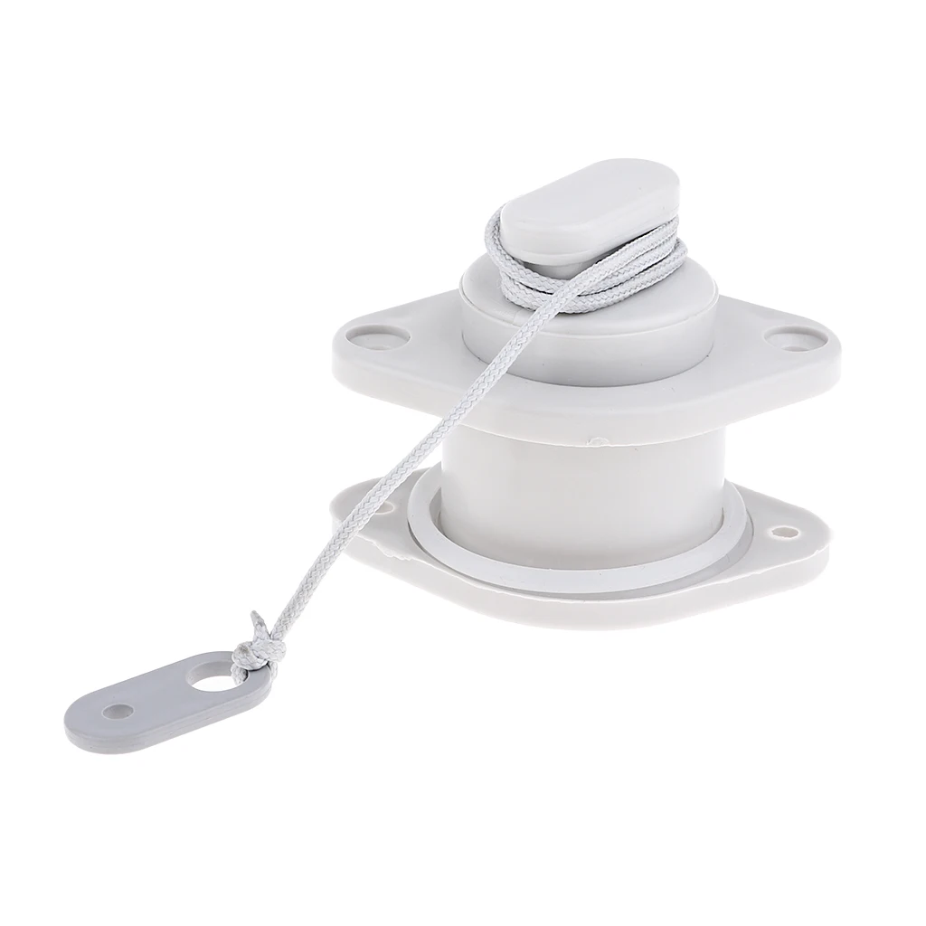 Baoblaze Scupper Plug Boat Replacement Drain Valve Cap for Kayak Inflatable Dinghy Speedboats