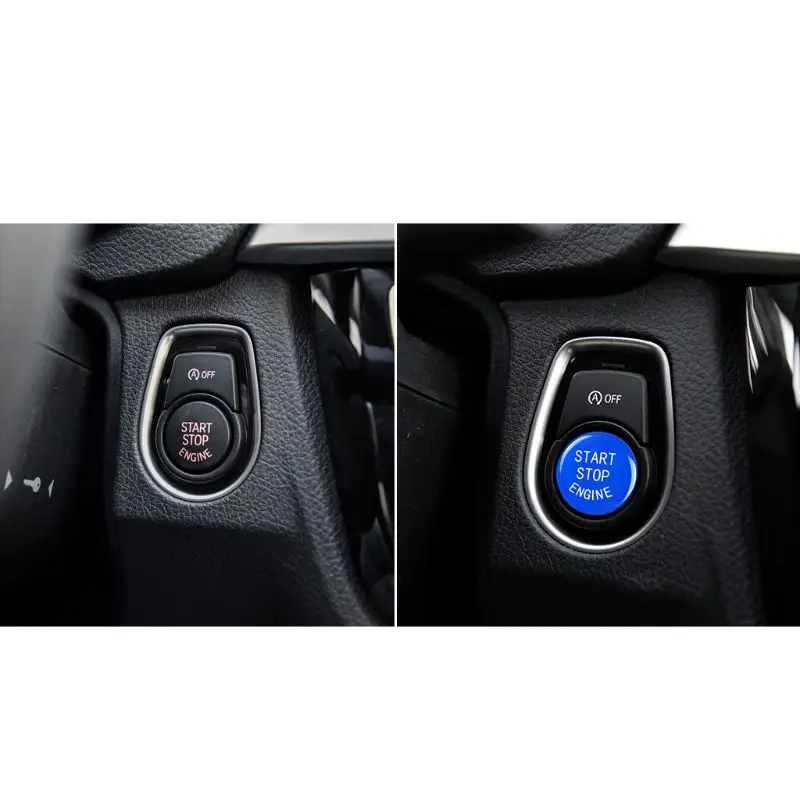 Для BMW F30 F10 F34 F15 F25 F48 X1 X3 X4 X5 X6 двигателя автомобиля кнопка запуска и остановки красный