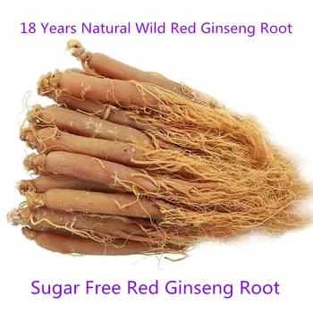 

18 Years Pure Natural Wild High quality Red Ginseng Root sugar-free red ginseng, enhance immunity, original red ginseng root