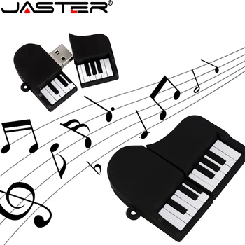 

JASTER Cartoon USB 2.0 Grand Piano USB Flash Drive 4GB 8GB 16GB 32GB 64GB 128GB External Storage USB stick USB Flash drive