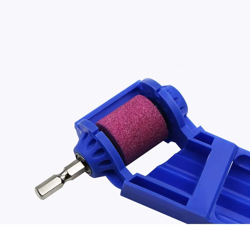 2-12.5mm Drill Bit Sharpener Corundum Grinding Wheel Portable Powered Tool for Drill Polishing Whee