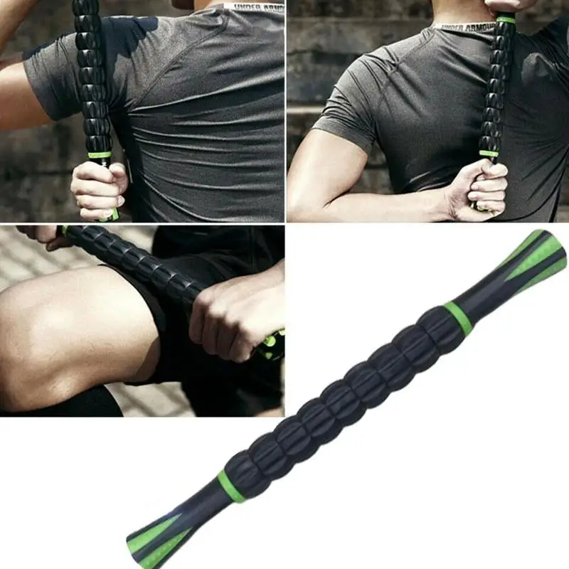 1 PCS Muscle Roller Stick Body Massage Roller Body Massager for Relieving Muscle Soreness Reduce Cramping 44cm