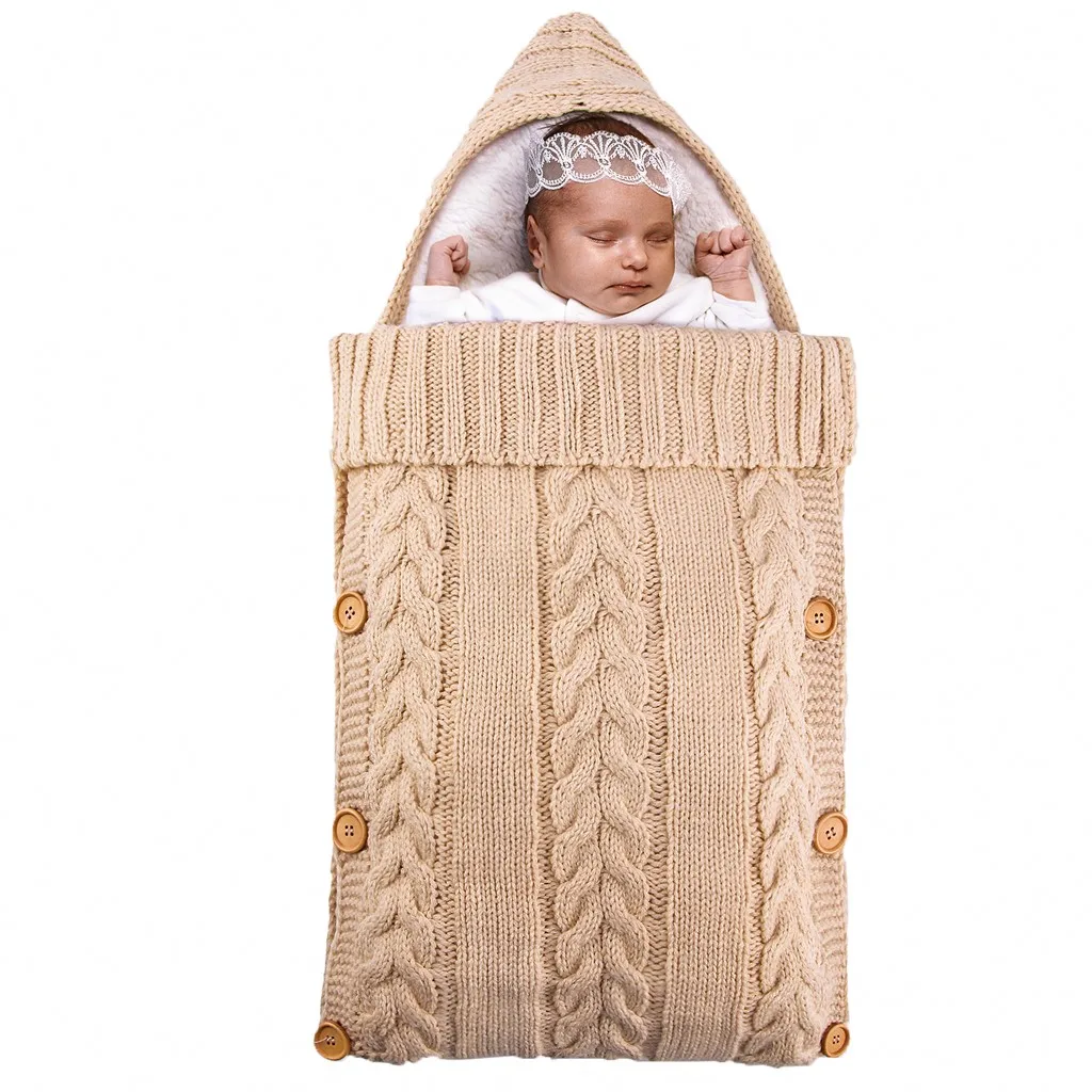 Пеленальный спальный мешок для маленьких детей, милый мягкий спальный мешок для коляски, обертывающийся конверт для новорожденных, Детские спальные мешки