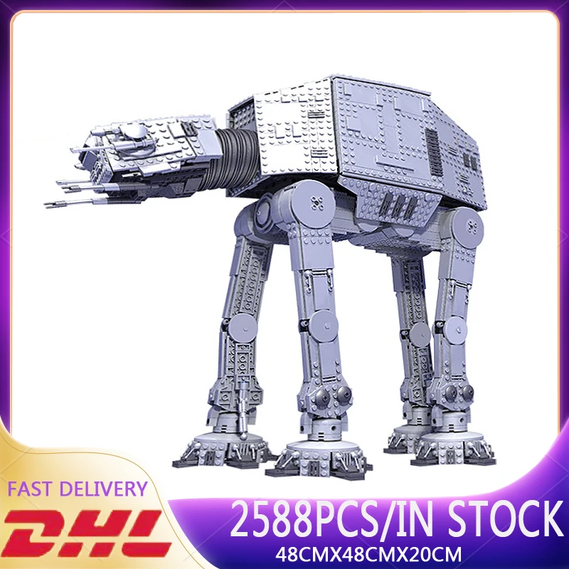 Ходовой товар 2588 шт. строительные блоки LegaoBlock Interstellar Universe AT Walker Fighter развивающие игрушки|Блочные
