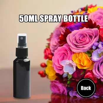 

1Pcs Black White Empty Spray Bottles 30ml/50ml/100ml Plastic Mini Refillable Container Empty Cosmetic Containers
