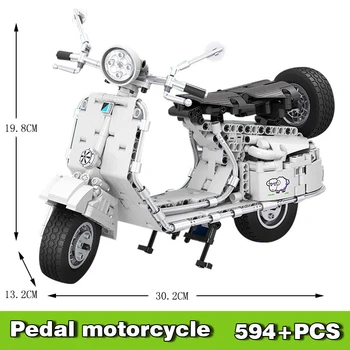 

Motorcycle Technic Compatible Moto Racing Motorbike City Vehicle Bricks Off Road Model Building Blocks Kits Toys For Children
