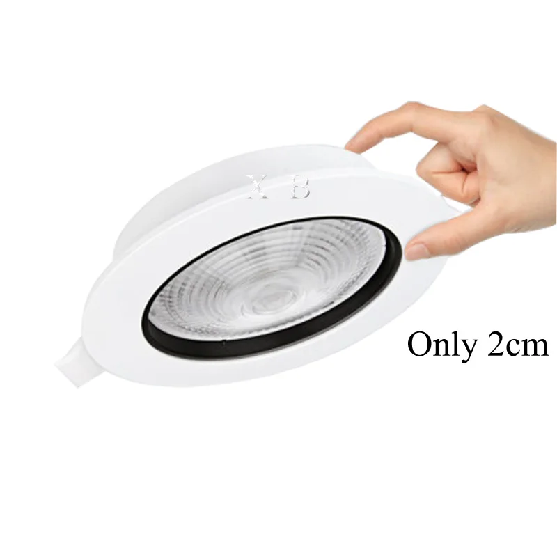 

Dimmable Ultra thin LED Down light lamp 3W 5W 7W 10W 12W 15W led lighting Recessed grid downlight slim Round panel light