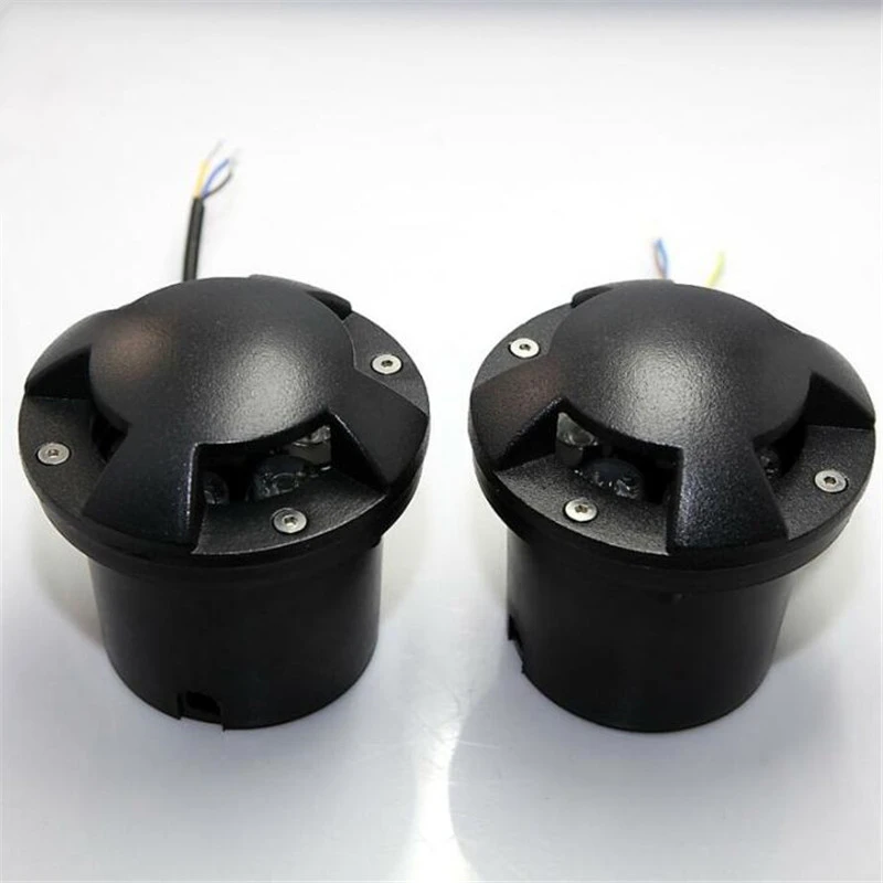 4 шт./лот водонепроницаемое Наружное освещение 9 Вт 3x3 CREE LED напольное настенное