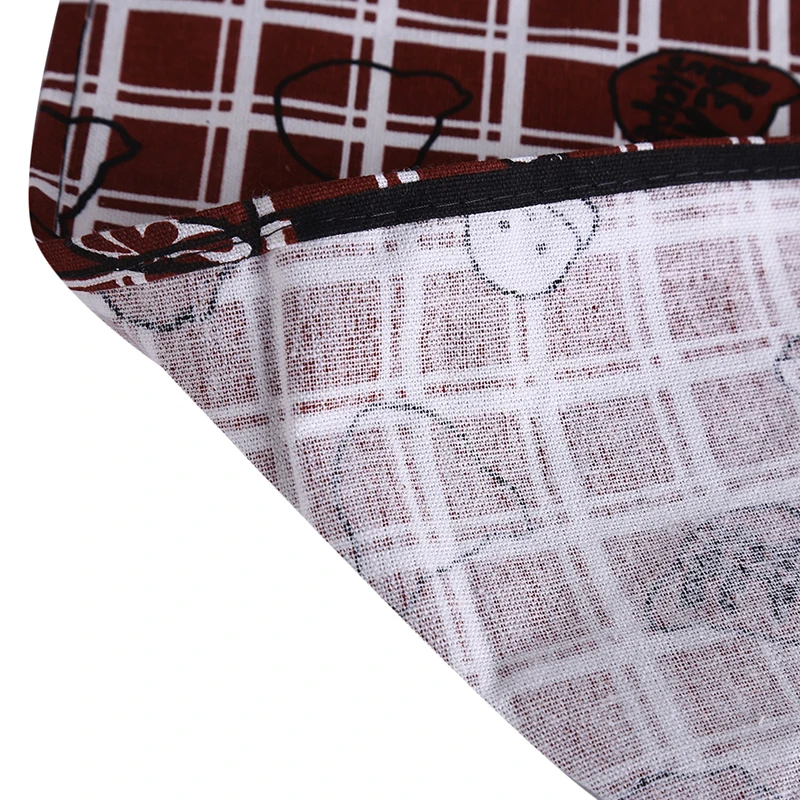 1Pcs Waterproof Cotton Apron Woman Adult Bibs Home Cooking Baking Coffee Shop Cleaning Aprons Kitchen Accessory