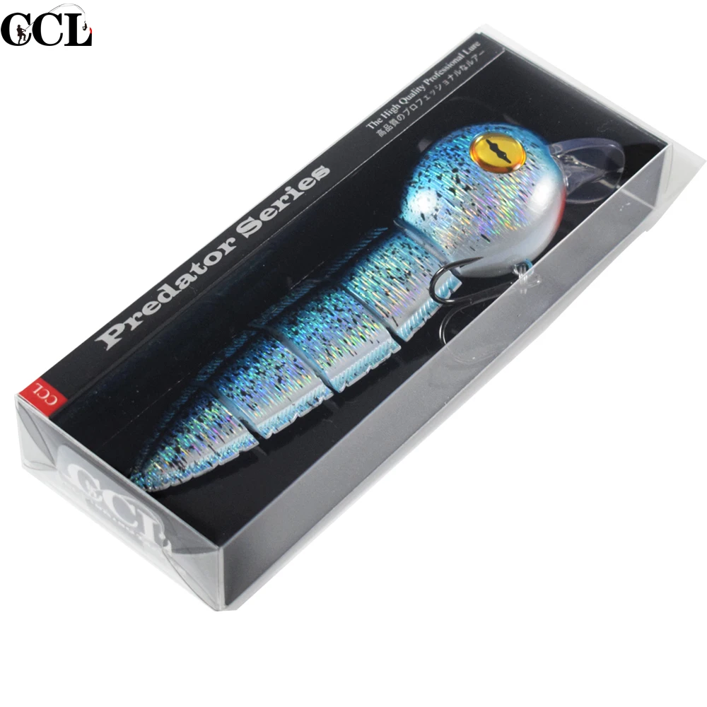 CCL Perfect 6 дюймов 40 г многосуставные рыболовные приманки наживка воблер Воблер для