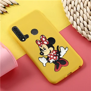 c Чехол TRISEOLY для huawei P20 Lite, чехол Candy TPU 3D с мультяшной мышкой для девочек, мягкий силиконовый чехол для huawei P20 Lite, чехол - Цвет: c