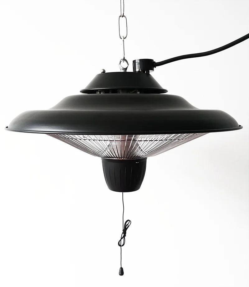 Calefacción halógena colgante para exteriores, calentador de techo infrarrojo para patio, 1500W/2000W AliExpress Herramientas