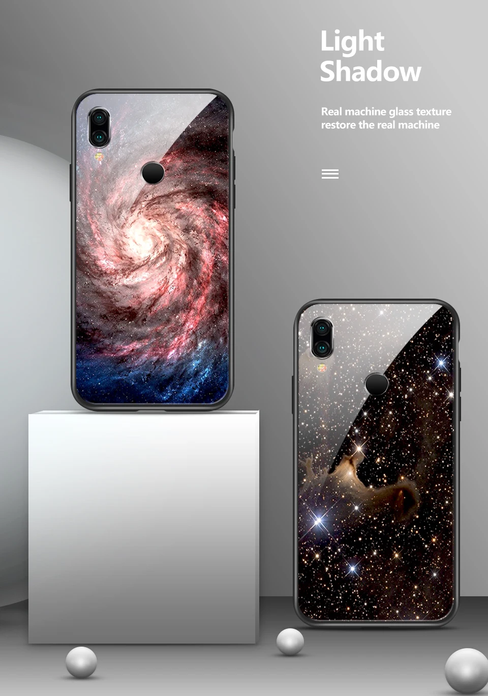 Для Xiaomi Redmi Note 6 ударопрочный модный TPU закаленное Стекло мягкие edge чехол для телефона чехол-накладка для Redmi Note 7 роскошный защитный чехол-раковина