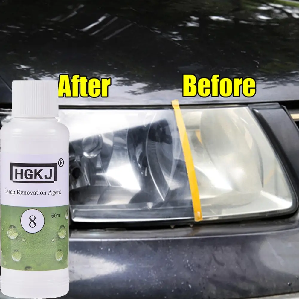 Стиль 1 бутылка для ремонта автомобильных фар жидкость для восстановления 20 мл 50 мл дополнительные фары стекло для обновления жидкости