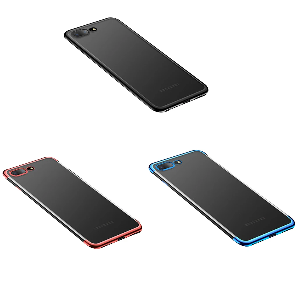 Замена для iPhone XR XSmax 7/8 6S plus 7plus X TPU Прозрачная мягкая задняя крышка смартфона