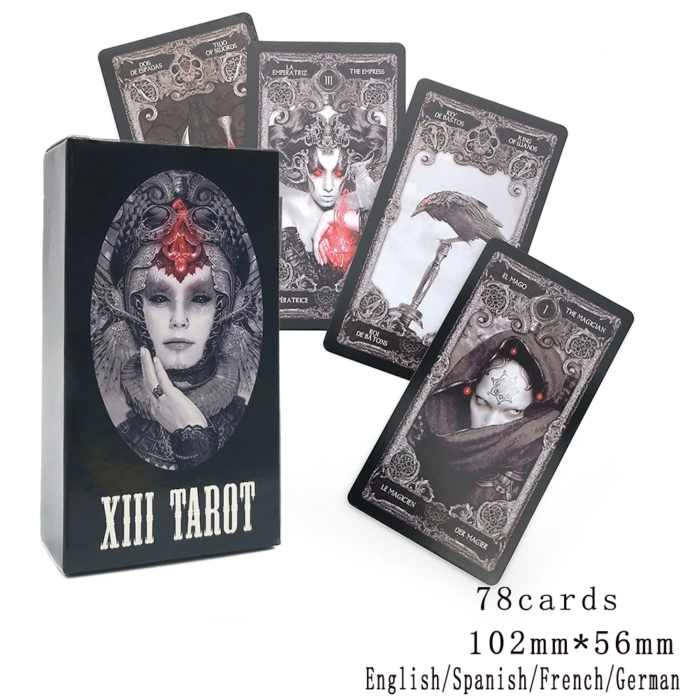 XIII Dark Tarot for Tarot, Dark English