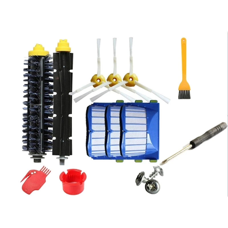 

Accessory Filter Kit For Irobot Roomba 600 Series 585,595,610,620,630,650,660,680 Vacuum Cleaner Replacement Part