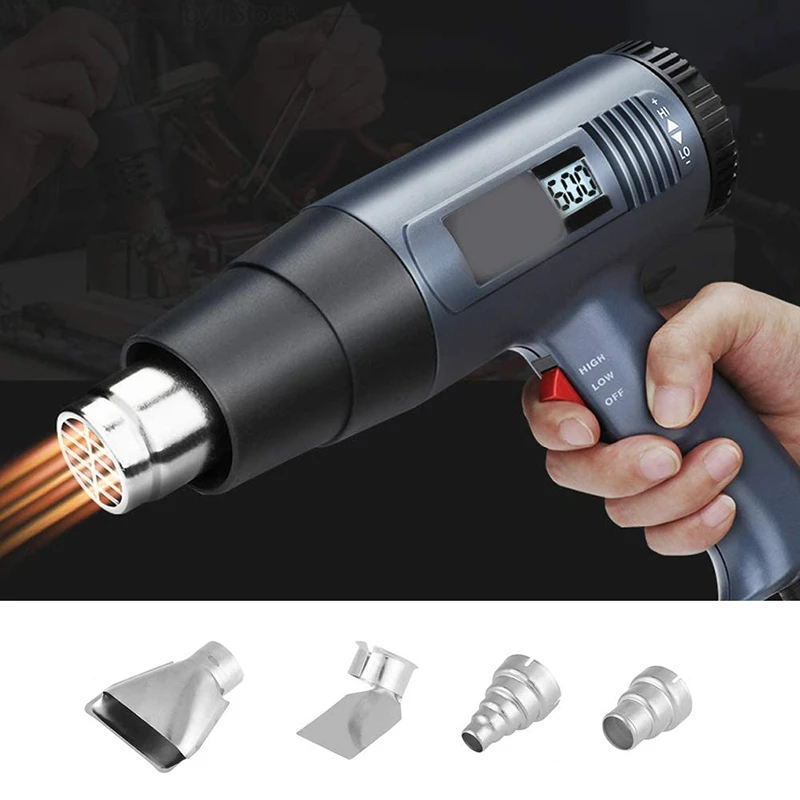 4PCS Heat gun nozzle hot air gun nozzles for building hair dryers spoon