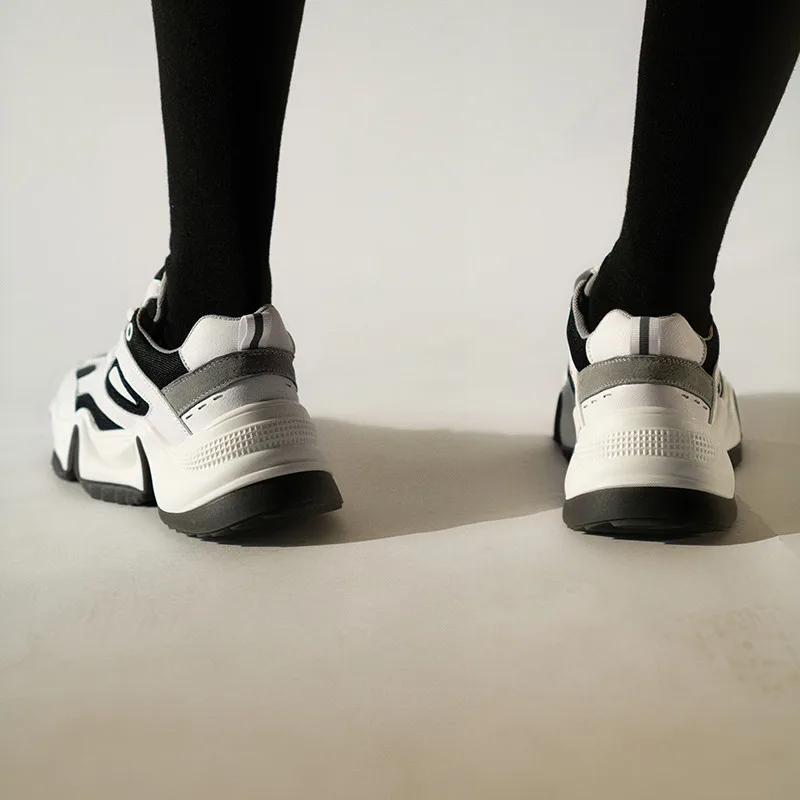 MORAZORA/ горячая распродажа обувь на плоской платформе Женские кроссовки обувь из натуральной кожи на шнуровке светильник из дышащего материала в повседневном стиле; женская обувь