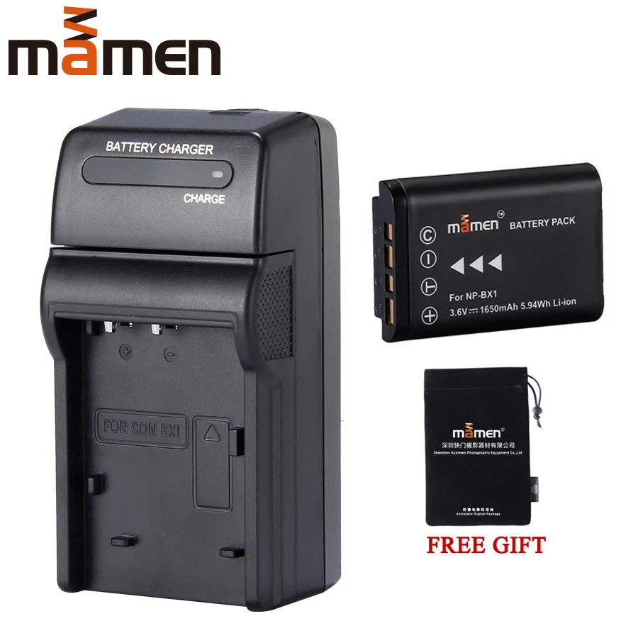 Mamen NP BX1 NP-BX1 NPBX1 цифровой Камера Батарея упаковке с открытыми порами+ DC одиночные Зарядное устройство для sony RX100 AS100V M3 M2 HX400 HX50 GWP88 AS15 WX350