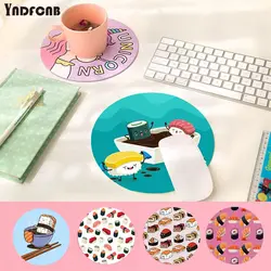 YNDFCNB – tapis de souris de jeu en caoutchouc pour garçon, cadeau, nourriture, Sushi, pour ordinateur portable 