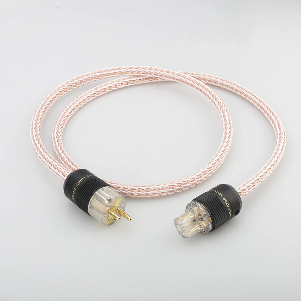 Audiocrast 12tc Schuko Mains Power Cable Eu Schuko Power Cord Extension