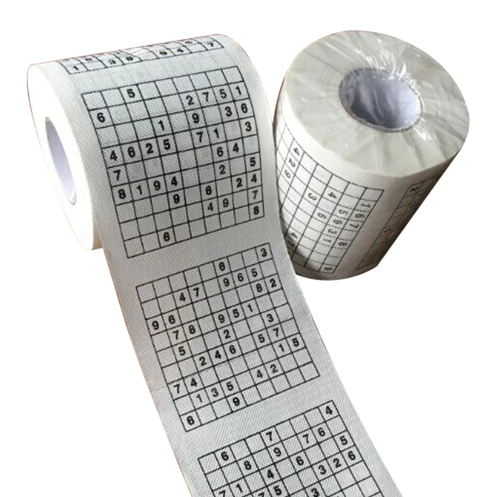 Funny jokes Numbers Girls Bathroom Toilet Paper Rolls Funny Novelty Gift toilet paper