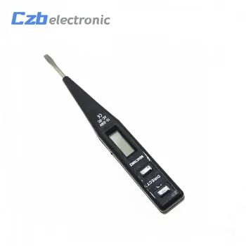 

AC DC 12-240V Voltage Tester Pen LCD Digital AC/DC Voltage Detector Continuity Tester Pen Inductance Detector Sensor