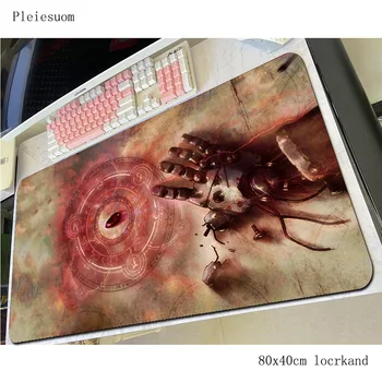

Fullmetal Alchemist mousepad 80X40CM gaming mouse pad gamer mat Aestheticism computer desk padmouse keyboard Indie Pop play mats