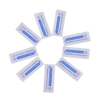 

100pcs 3F 5F 7F Permanent Makeup Needles Makeup Agulha Disposable Sterilized Pro Tattoo Needles Manual Pen Eyebrow Blade