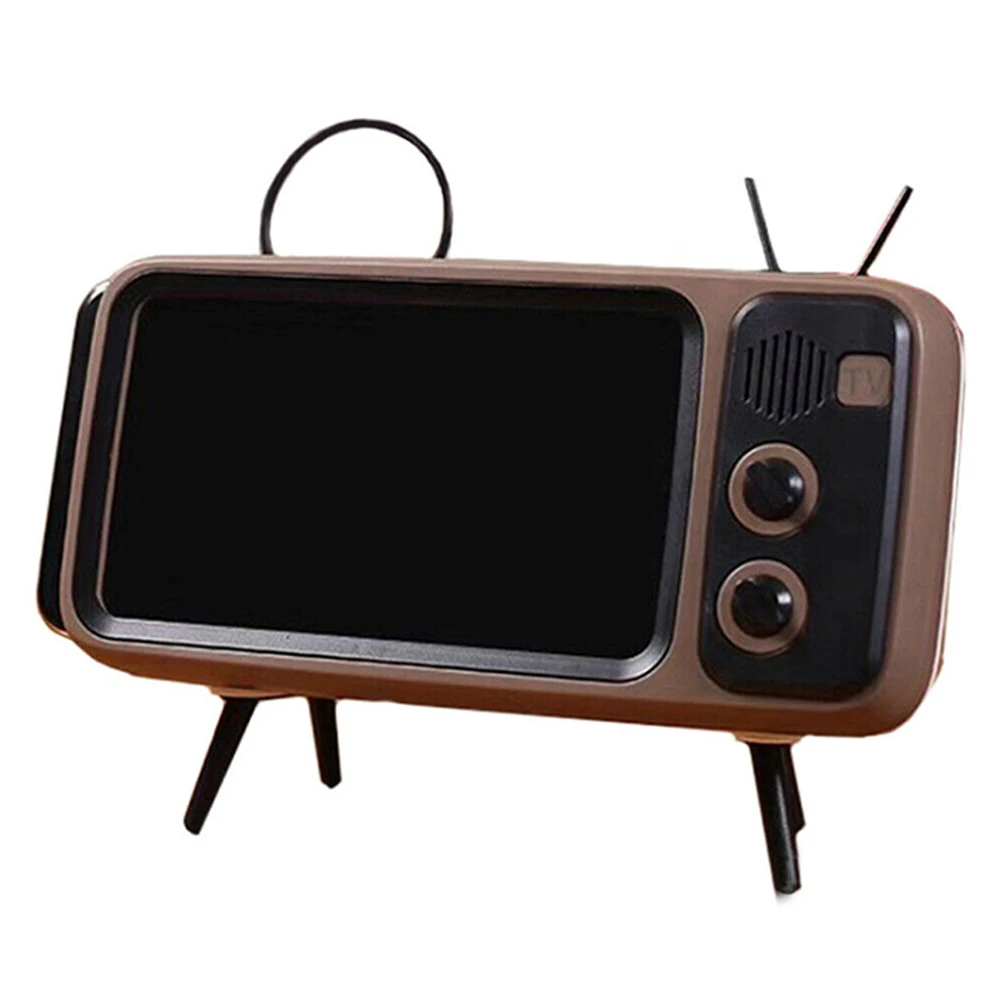 

Speaker Retro TV Mobile Phone Screen Stand Wireless Speakers TU-shop