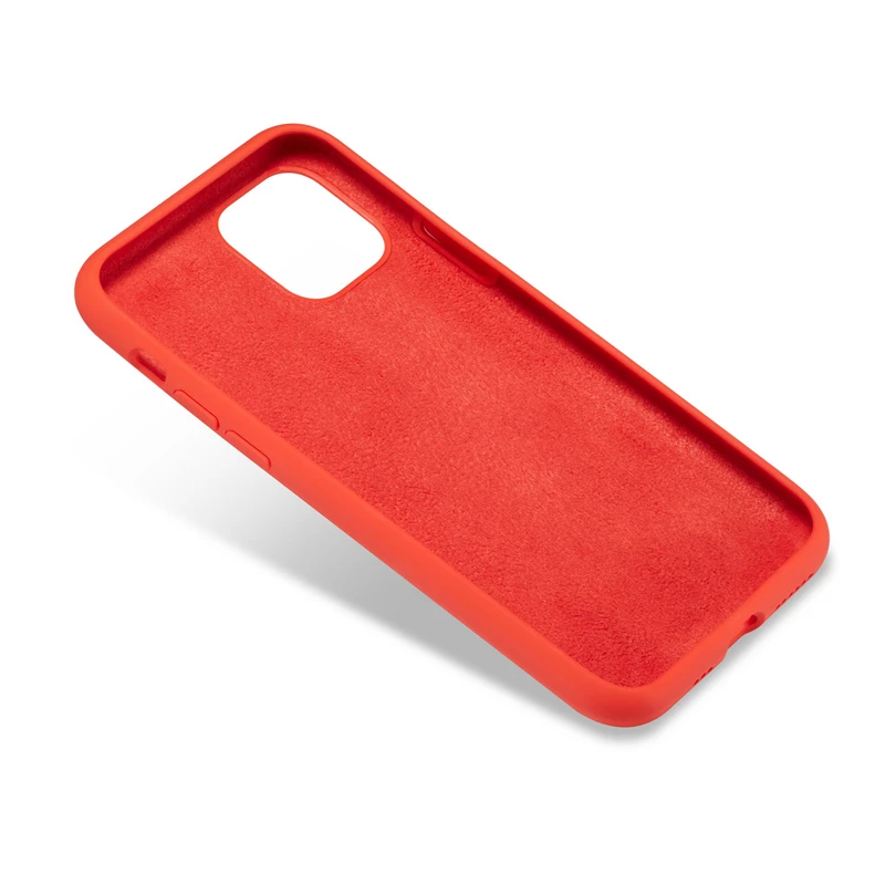 Жидкий силиконовый чехол для Apple iPhone 11 Pro 6s 6 7 8 Plus X XR XS MAX SE 2020|Бамперы| |