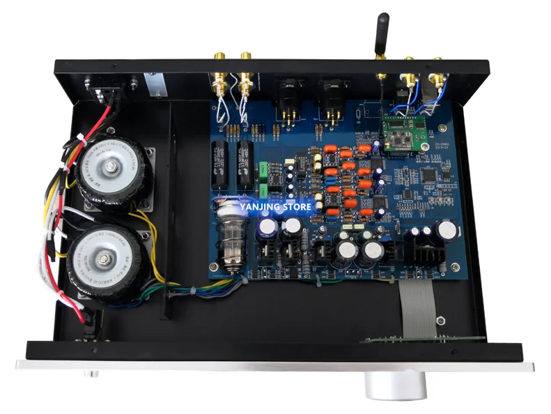 DAC-05B 2* AK4497EQ XMOS сбалансированный DSD 512 ламповый DAC HIFI EXQUIS декодер звуковая карта декодер HIFI fever usb без потерь bluetooth