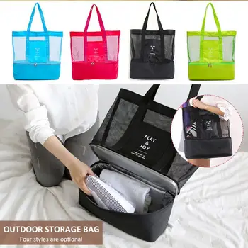 

Cooler Picnic Bag Practica Portable Waterproof Storage Outdoors Carry Tote Food Travel Handheld Lunch Bag Drink