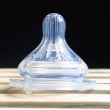 Широкой диафрагмой соски-пустышки Совместимость каждый Широкое Горлышко бутылочки для кормления детей грудного возраста соски-пустышки грудного молока RealSense кукурузы силиконовые Ni