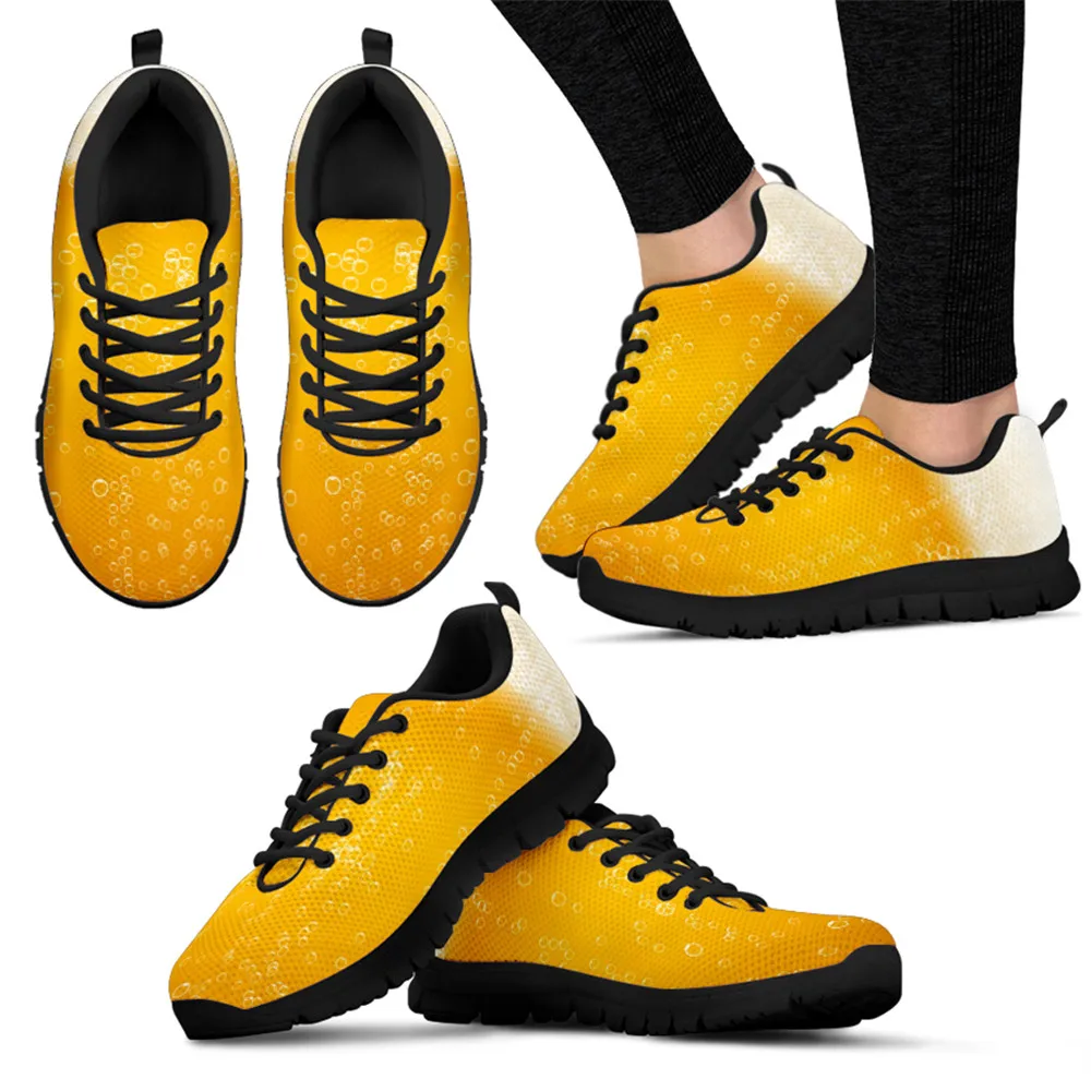 yellow workout shoes