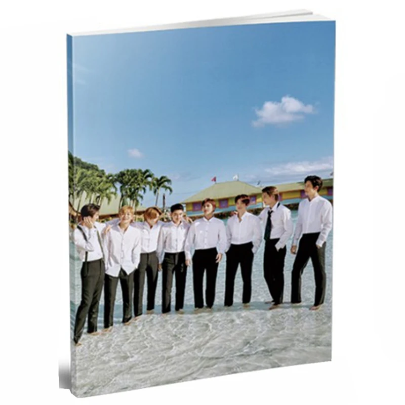 Альбом KPOP EXO самодельный бумажный ЛОМО карта фото карта Плакат Фотокарта Поклонники Подарочная коллекция Канцелярский набор