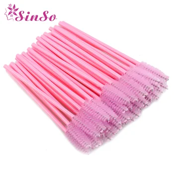 

50Pcs Eyelash Brush Make Up Brushes Disposable Mascara Wands Applicator Eye lashes Cosmetic Brushes For Makeup Tool maquillaje