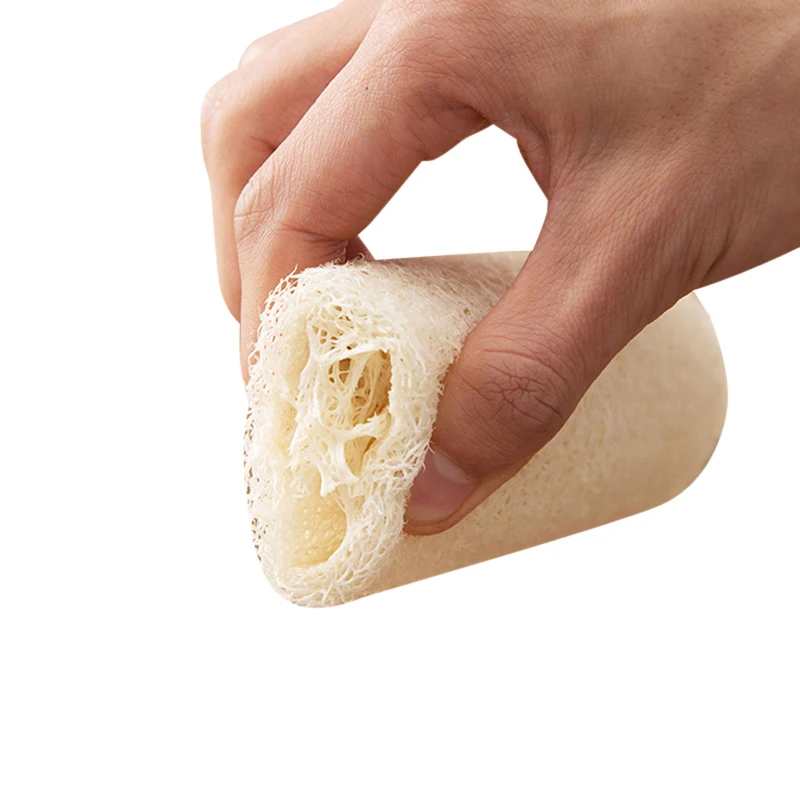 Натуральная мочалка с деревянной ручкой может висеть Мочалка для бутылки