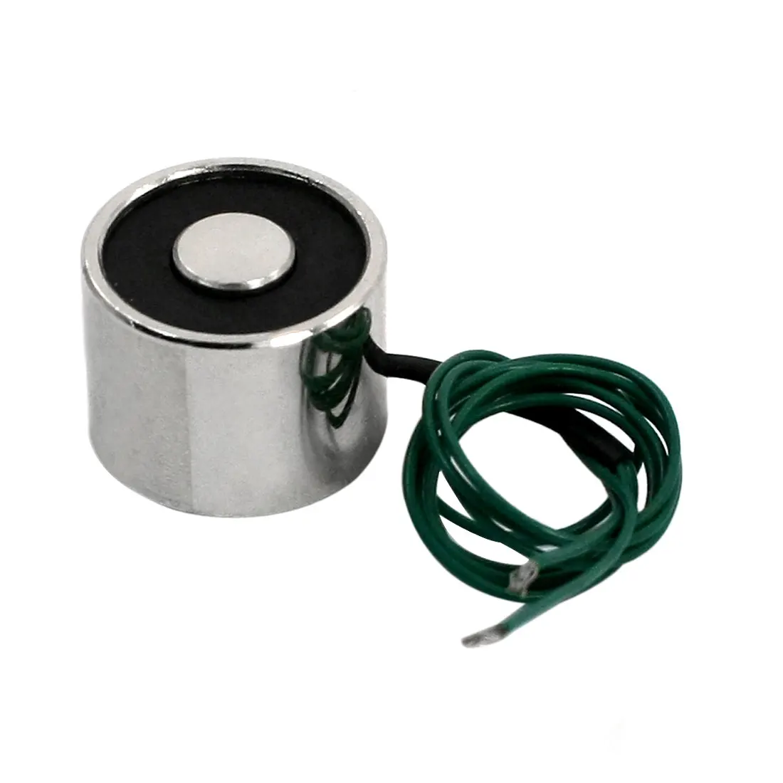 uxcell 12V 0.24A 2.5Kg 3mm Thread Dia 24cm Two Wires Electric Lifting Magnet Electromagnet Solenoid 20x15mm Green Wire Leads | Инструменты