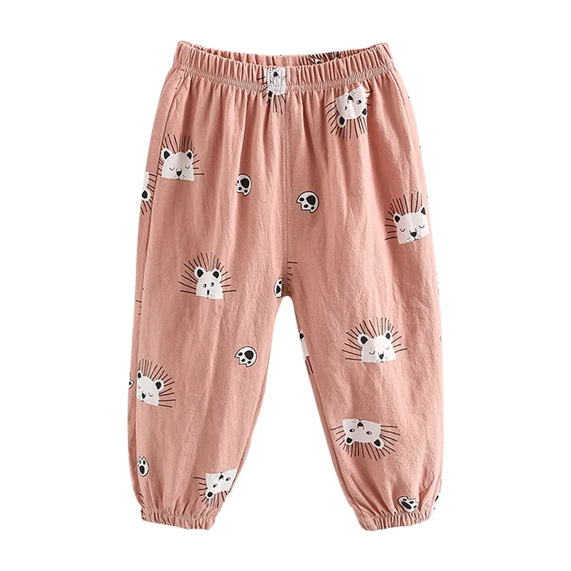 Summer Baby Boys Girls Harem Pants Kids Children Thin Anti Mosquito Pants Boys Girls Clothes Kids Casual Joggers 2 4 6 8Y