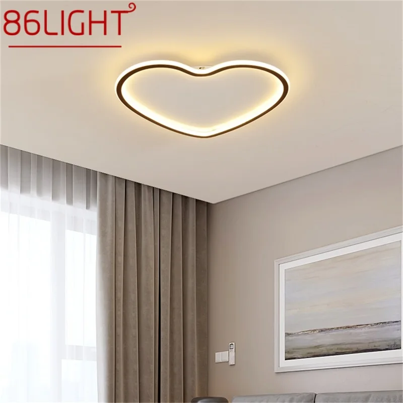 

86LIGHT Ceiling Lights Ultrathin Fixtures Modern Creative Lamps LED Home For Living Dinning Room