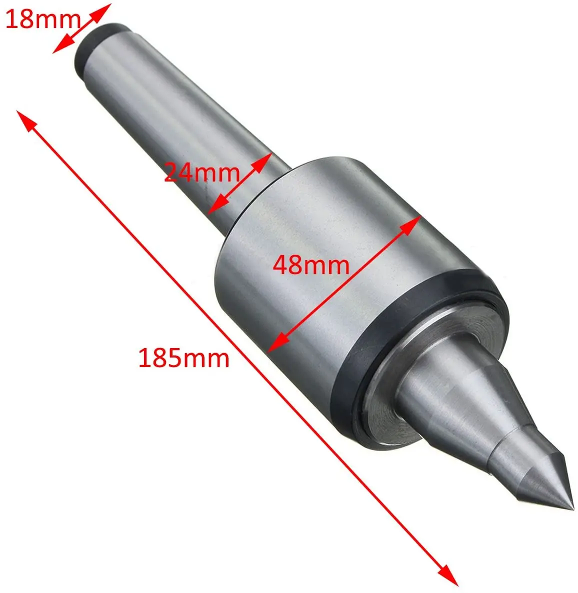 Precision Lathe Live Revolving Milling Center Tool with Morse Taper Accessories