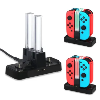 

Portable Charging Dock Station Gamepad Charger Dock Desk Tablet JoyStick Charger For Nintendo Switch Joy-Con & Pro Controller