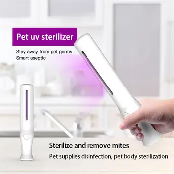 

UV Sanitizer Light Mini Portable UV Sanitizer Handheld Sterilization Lamp Disinfection Light Charge for Home Office