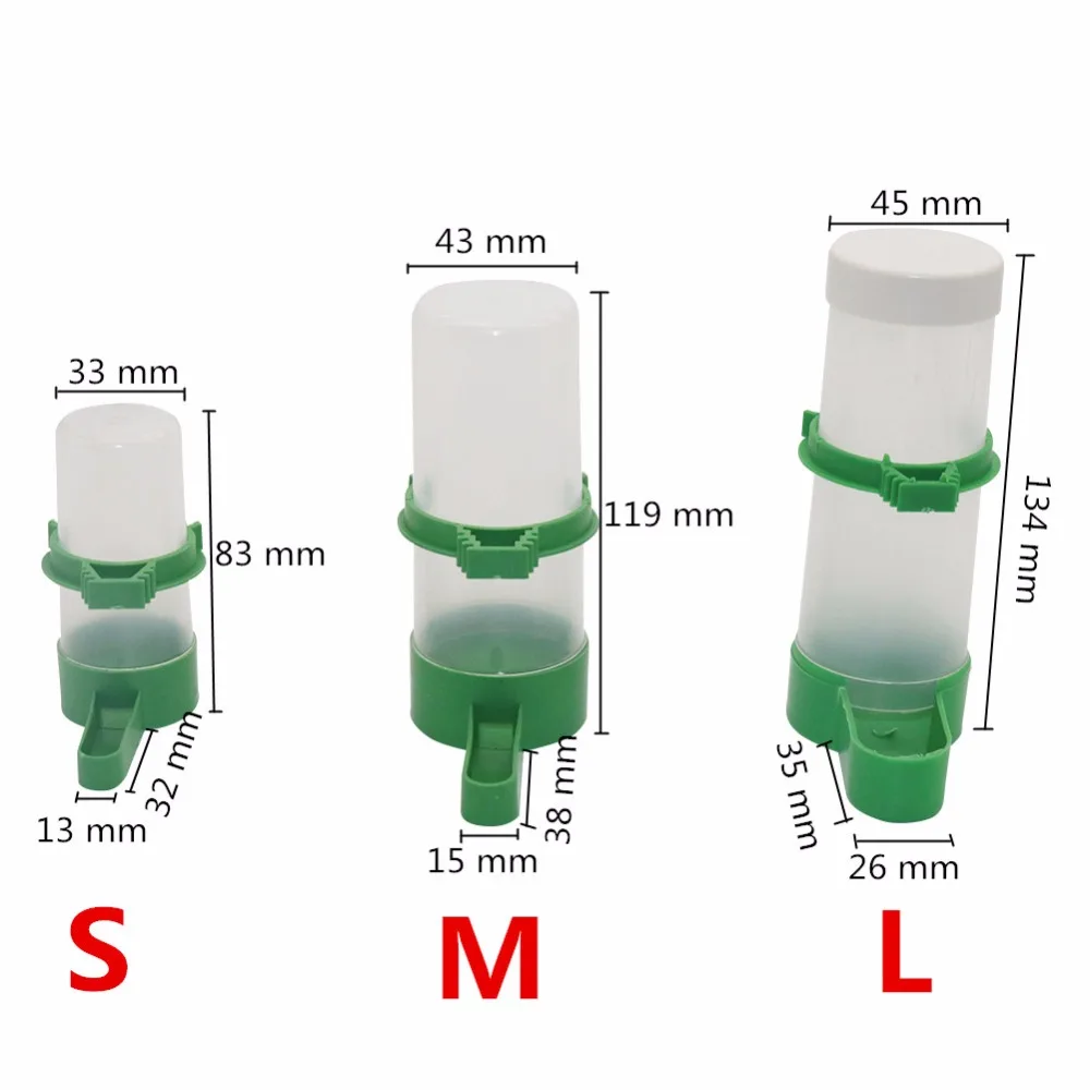 Птичий фонтан, пластиковая чашка для кормления, кормушка для попугаев, бутылка для воды, чаша для воды, молочница, чайник, товары для домашних животных, товары для птиц