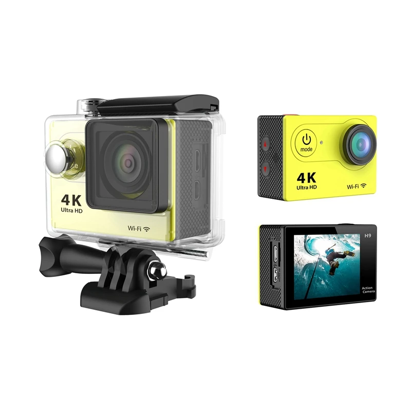 H9R Wifi камера 1080P Ultra 4K Спортивная экшн Водонепроницаемая дорожная видеокамера-Горячая Распродажа