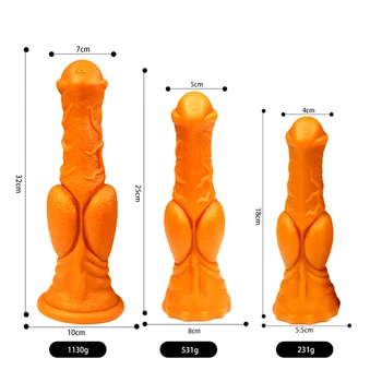 Soft Material Realistic Horse Dildo Super Huge Big Penis With Suction Cup Sex Toys For Woman Adults Vagina Massage Lesbian Gay 5