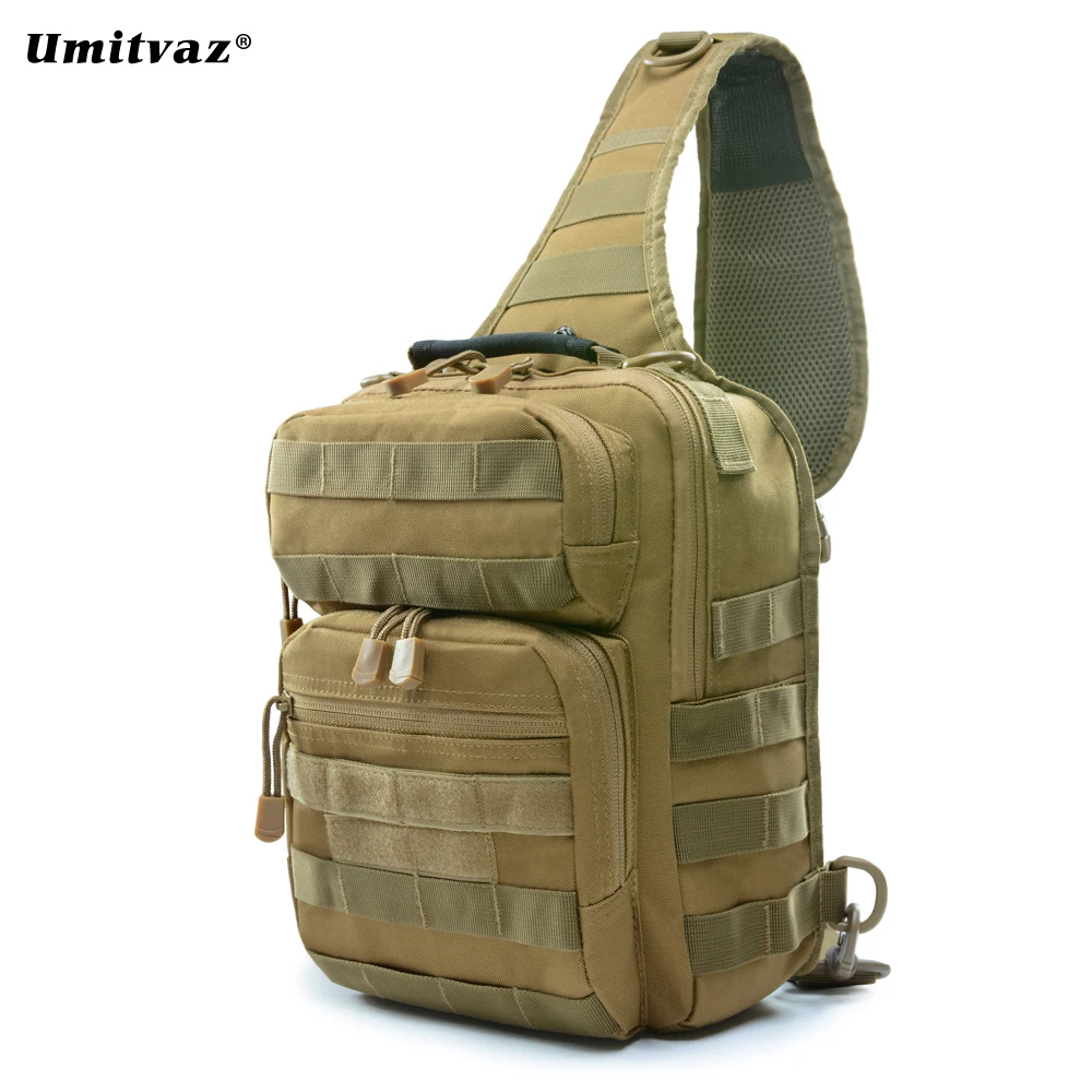 Новый Открытый военный тактический Рюкзак Molle армейская Сумка для кемпинга Пеший Туризм рюкзак для охоты походы груди мешок Umitvaz